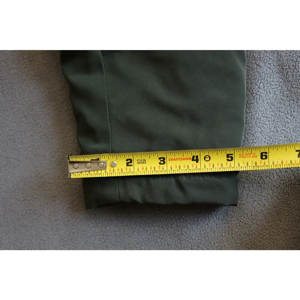 UNIVERSAL THREAD Winter Coat Women Large Green Chunky Cinched Waist Drawstring - Picture 10 of 16